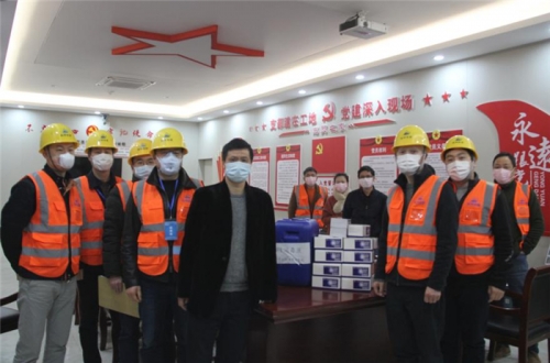 【防疫复工两手抓】AG贵宾会集团所属杭安公司领导赴之江实验室一期工程—园区工程（西区）机电安装项目部调研检查疫情防控和复工工作