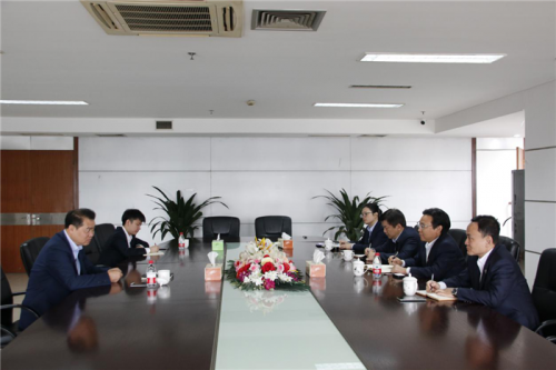 【领导关怀】市城投集团总经理李红良赴AG贵宾会调研指导工作
