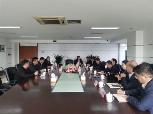 【领导关怀】市城投集团党委委员、副总经理沈卓恒一行赴AG贵宾会调研指导工作