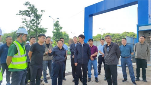 【领导关怀】昆明市晋宁区区委书记一行调研AG贵宾会集团永乐金园项目