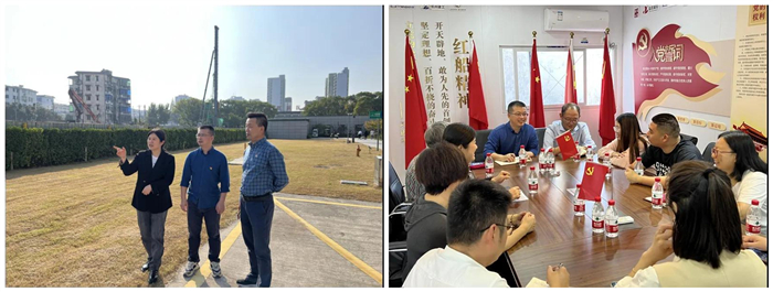 项目部与社区开展党建联建，共同探讨一期、二期的改进提升.jpg